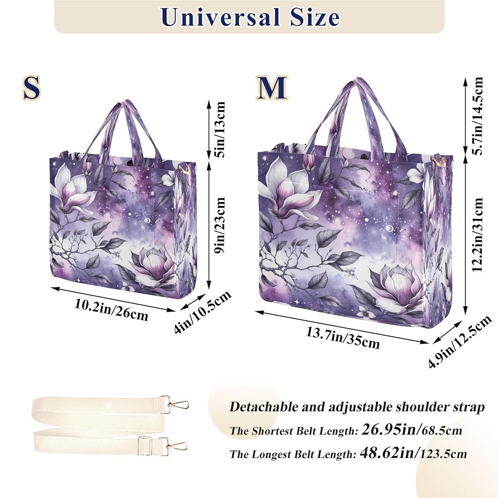 Amazon.com: Burbuja Magnolia Flowers Tote Bag for Women